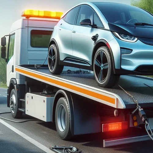 Servicio de Grúa 24 horas para coches eléctricos e híbridos en Barcelona, Girona, Tarragona y toda España
